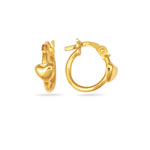 Childrens Earrings in 14K Yellow Gold