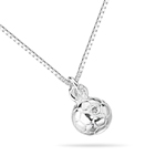 Childrens Jewelry - 0.01 Cts  SI2 - I1 clarity and I-J color Genuine Diamond Accented Football Pendant in 925 Sterling Silver - After Christmas Sale