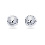 Ball Post Earrings in Sterling Silver