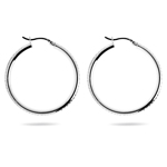 Hoop Earring in Sterling Silver