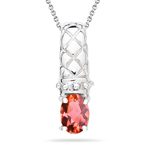 0.95 Cts Mystic Ecstasy Topaz Solitaire Pendant in Silver