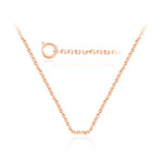 Round Cable Link Chain in 14K Pink Gold - 18 inches