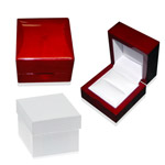 Ring Cherry Wood Jewelry Box