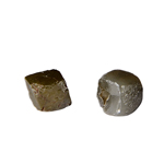 0.88 Cts Rough Natural Loose Diamond - Olive Green-Dark Grey Hues