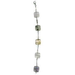 Semi Precious Stones Bracelet in Silver