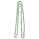 70.00 Cts Tsavorite Endless Tumble Chips Bead Necklace