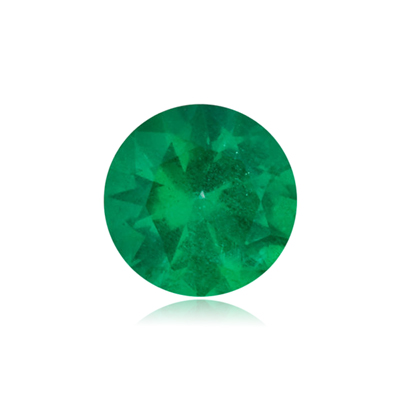Emerald 5mm Round Natural Genuine Green Transparent Faceted AA Quality Loose 5m 