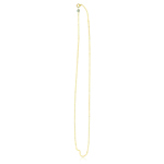 Cable Link Chain in Sterling Silver with Vermeil - 18 inches
