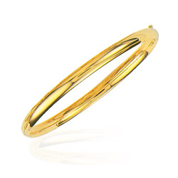 5 mm Classic Bangle in 14K Yellow Gold