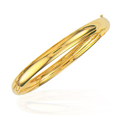 6 mm Classic Bangle in 14K Yellow Gold