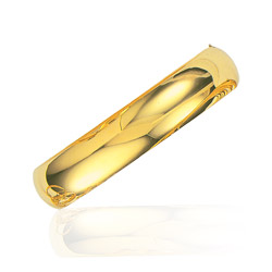 Classic Bangle in 14K Yellow Gold