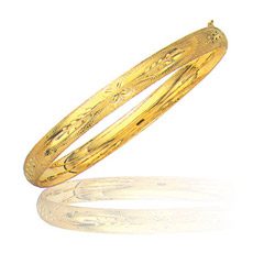 Classic Bangle in 14K Yellow Gold
