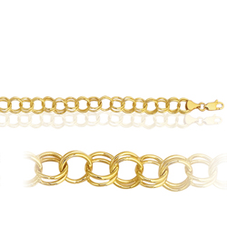 Lite Charm Bracelet in 14K Yellow Gold