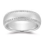 Mens Eternity Band - 1.30-1.35 Ct Diamond Eternity Band