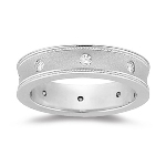 Gents Eternity Band - 1/4 Ct Diamond Eternity Wedding Band 