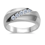 Men's Ring - 1/3 Ct Diamond Channel Set Ring