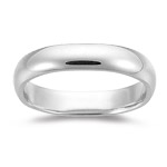 Mens Wedding Band - Gold Cushion Shape Band