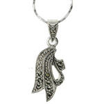 Marcasite Pendant - Marcasite Silver Pendant