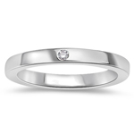 Diamond Ring - Diamond Accented Silver Ring