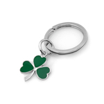 Flower Key Ring in Sterling Silver