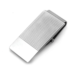 Hinged Money Clip in Sterling Silver
