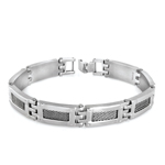 Men's Net Bracelet in Stainless Steel