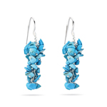 Turquoise Earrings in Silver - Hand Made