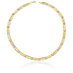 Royal Pave Chain in 14K Two Tone Gold