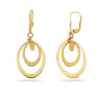 Gold Earrings in 14K Yellow Gold