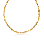 Classico Braided Necklace in 14K Yellow Gold